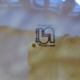 5 asparagus plates, 1 Sarreguemines dish L1 / 200106