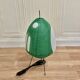 Lampe verte "design papier et métal".