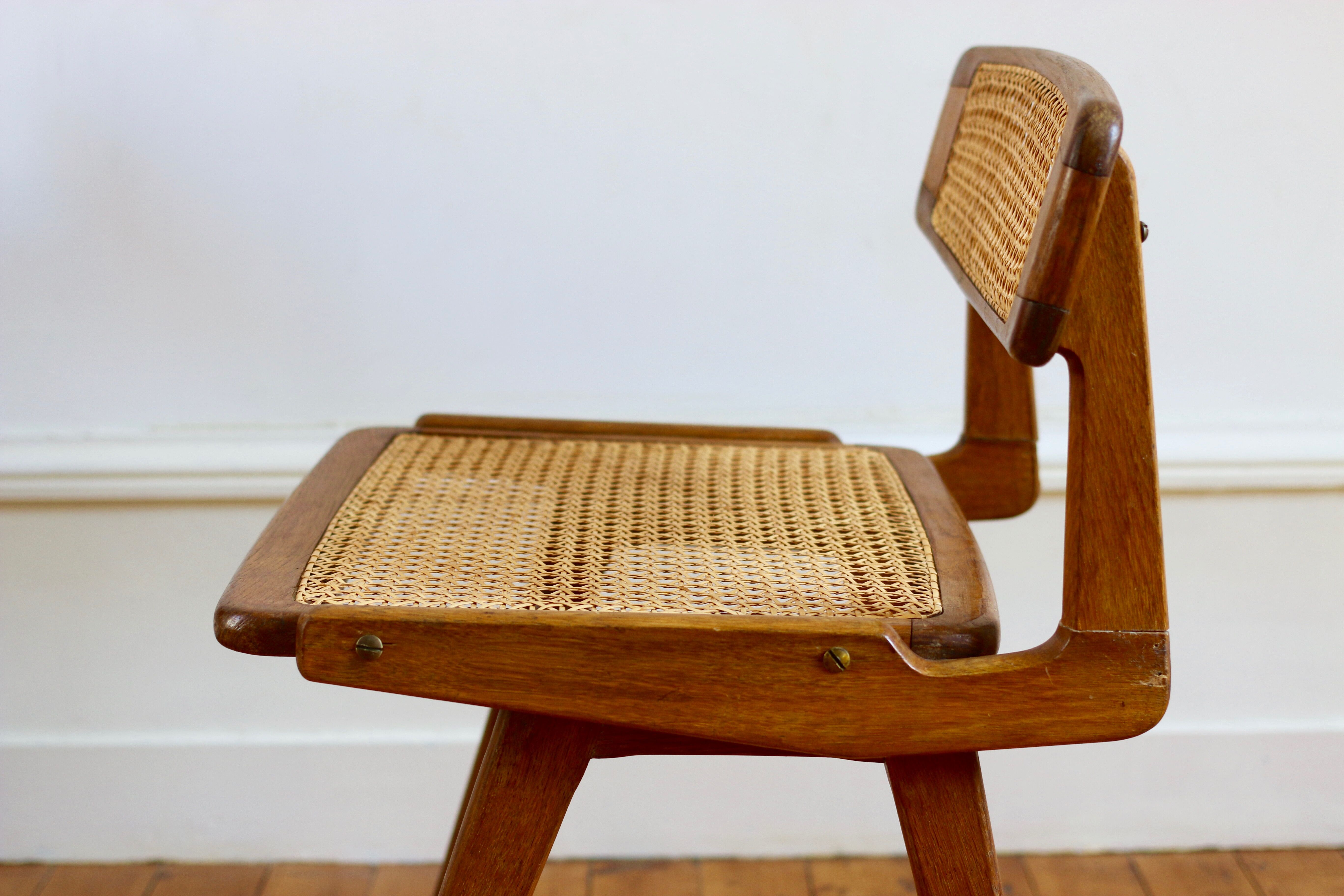 Desk and chair Roger Landault 50s