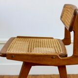 Desk and chair Roger Landault 50s