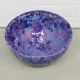 vintage large purple ceramic bowl