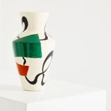 Glazed ceramic vase signed Roland Brice circa 1950
