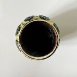 Vintage BAY KERAMIK vase model 76 20 – yellow green – West Germany