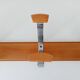 Vintage wall coat rack from the 60s/70s