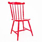 Red chair, Poland, 1940s. After renovation.