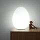 Egg table lamp, Italian design, 1970s, manufactured in Italy