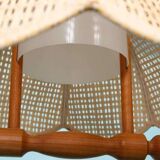 Swedish suspended lamp in bohemian strap.