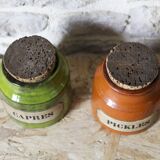 Pair of Mado Jolain ceramic pots