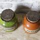 Pair of Mado Jolain ceramic pots