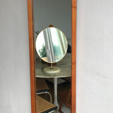 Rectangular teak mirror - 1960/70