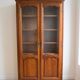Classic showcase library in cherry wood