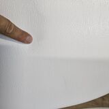 Vintage Chrome French design dining room set Boris Tabacoff 1970s