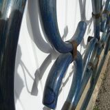 Tête de lit en rotin bambou vintage an 80