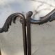 Brass fire screen with 2 leaves