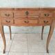 Louis XV style work table in walnut veneer