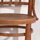Anciennes chaises Thonet avec assise gravée (c.1920). Ensemble de 2 pièces