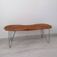 Vintage IKEA Peanut Wicker Bench