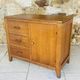 Vintage oak storage unit with drawers from the 50s/60s.