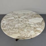 Round marble table T69 design Osvaldo Borsani for Tecno year 70