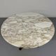 Table ronde en marbre T69 design Osvaldo Borsani pour Tecno an 70