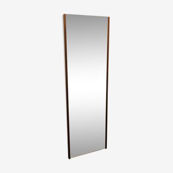 Scandinavian teak mirror 151x48cm