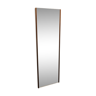 Scandinavian teak mirror 151x48cm