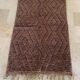 Handmade pure wool rug, brown, size 150/250 cm.