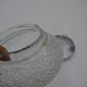 Molded glass ceiling lamp