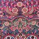 XXL hand-knotted Persian Mashad Moud carpet in wool, 1930s