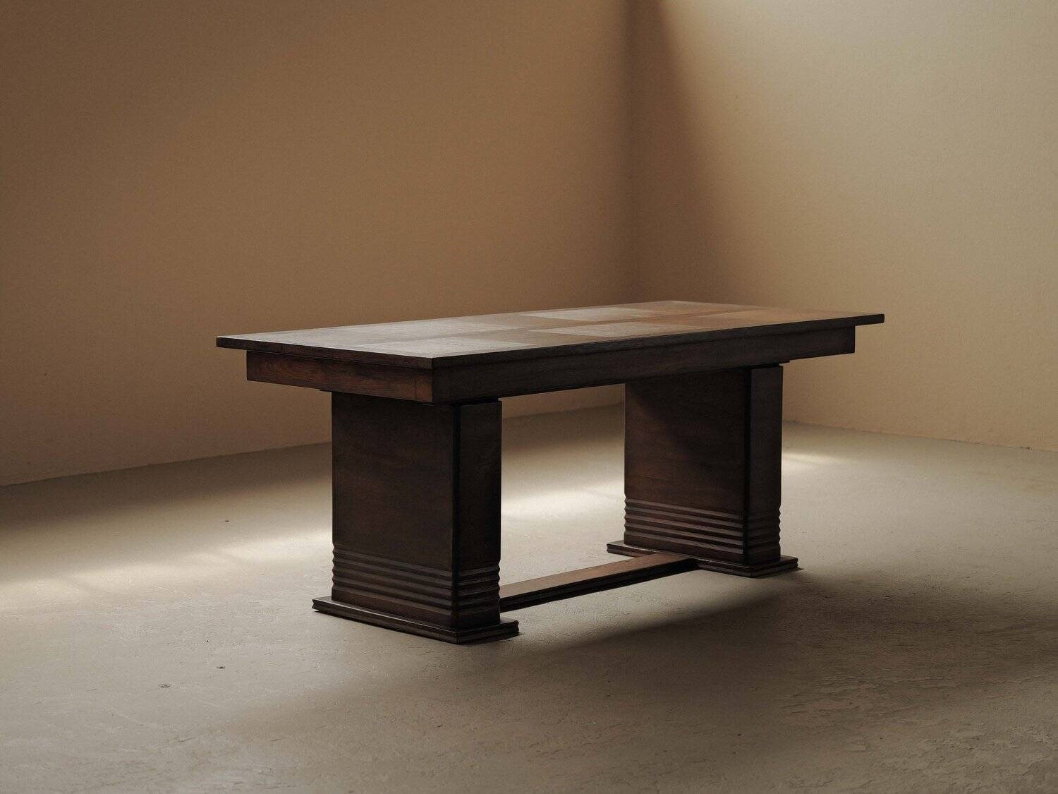 Modernist dining table, France, circa 1940.