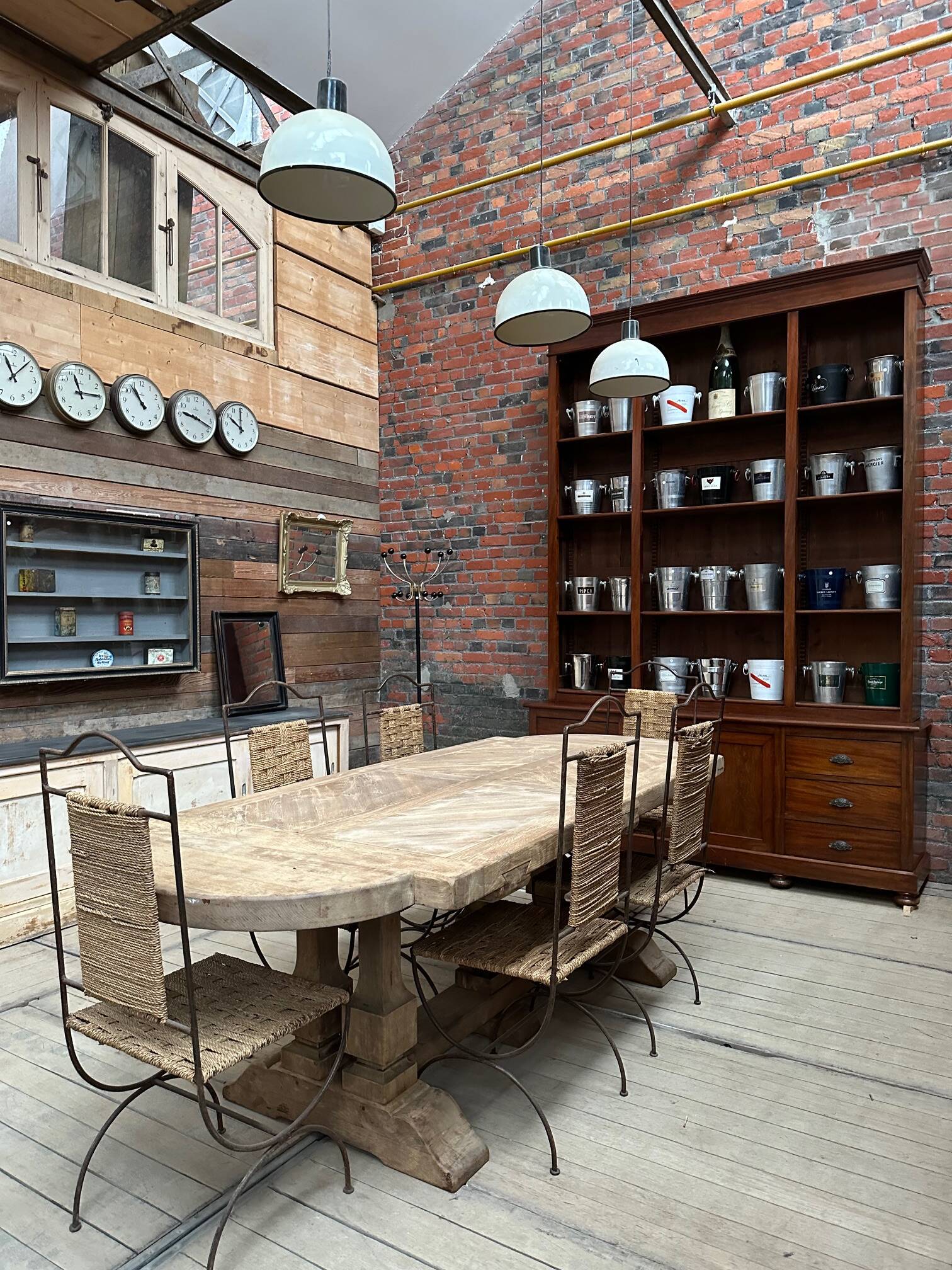Huge Pharmacy Cabinet from the End of the 19th Century