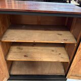 Large patinated workshop furniture