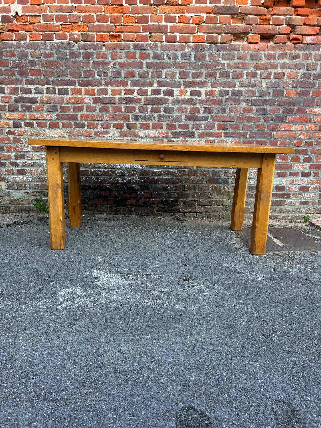 Beautiful oak farmhouse table