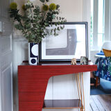 Bar en formica et laiton 1960