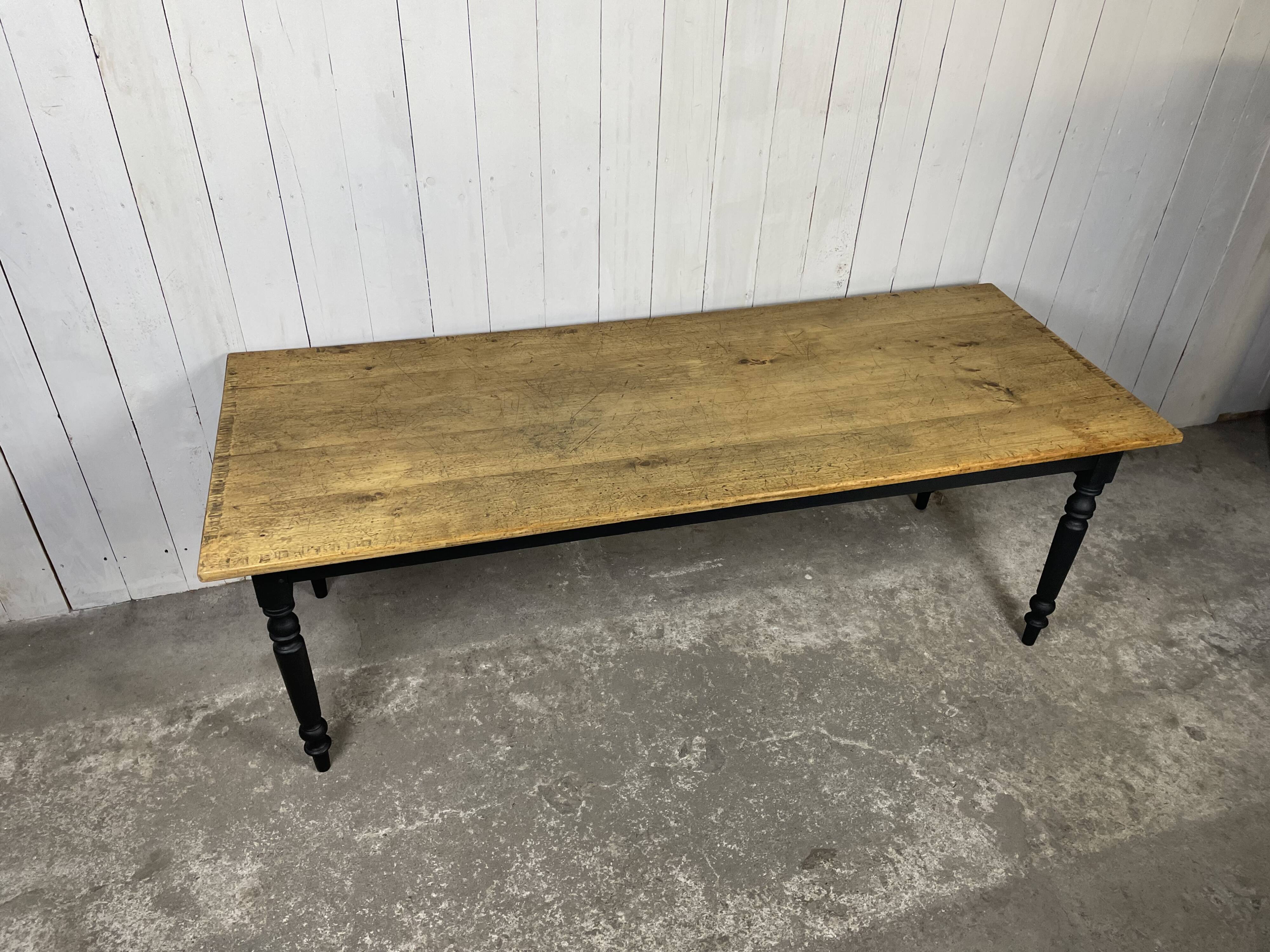 Old farmhouse table