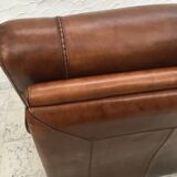 Leather armchair