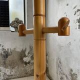 80s pine coat rack