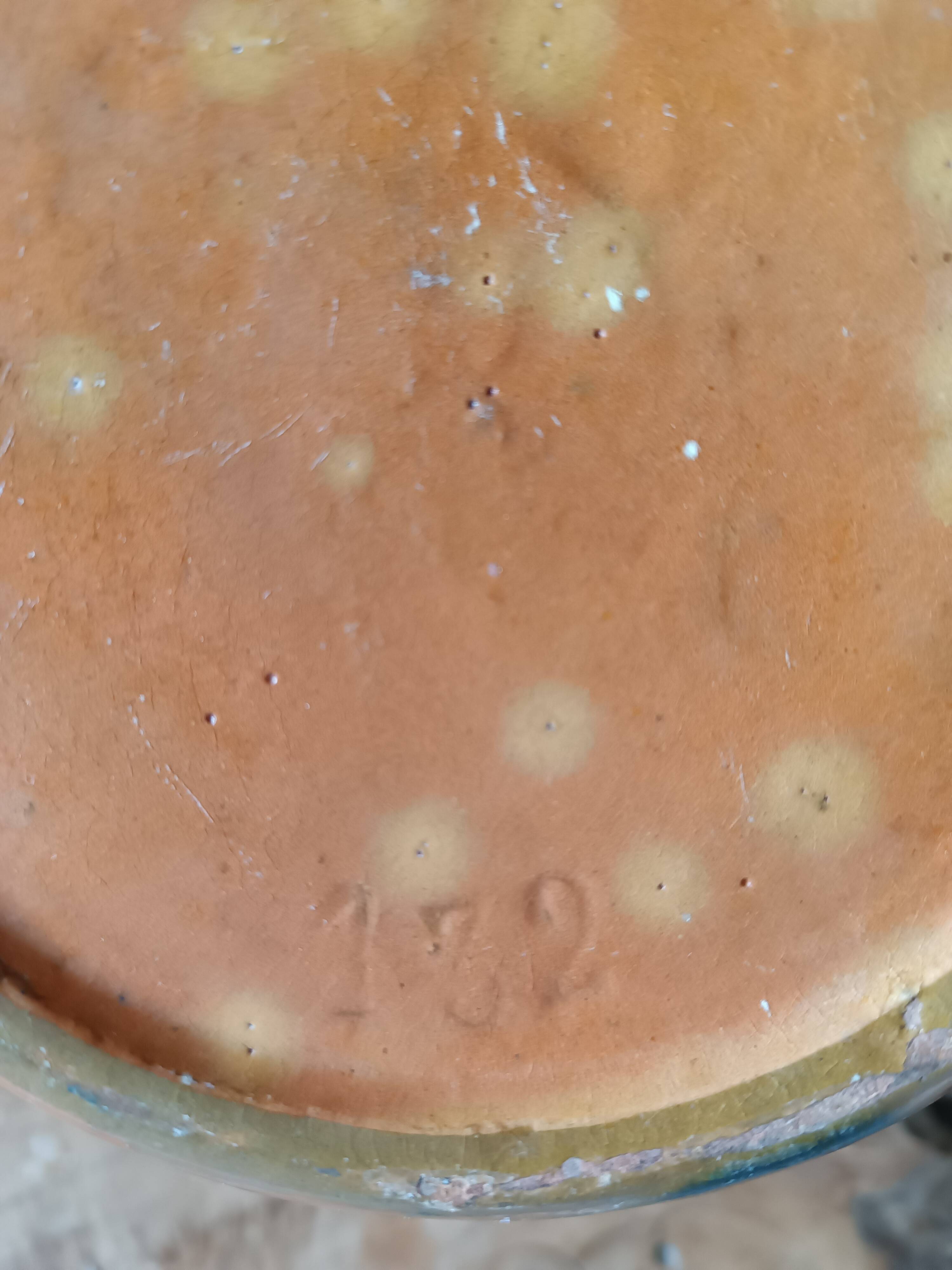 Emile SIMONOD (1893-1977) Glazed ceramic vase with handles Savoie France