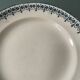 Set of 10 old dessert plates, Longwy and Saint Amand