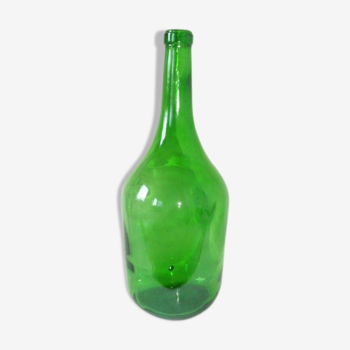 Vintage 34cm glass bottle from the 70s