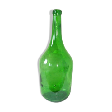 Bouteille en verre 34cm vintage des années 70