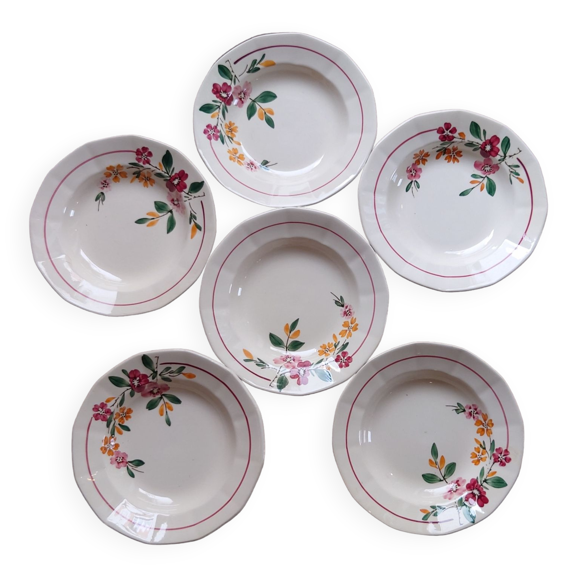 Hollow plates Bitche Sarreguemines