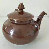 Théière vintage Pillivuyt modèle rare à anse perpendiculaire