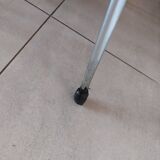 4 orange petal chairs, vintage