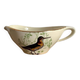 Saucière en faïence de Gien