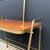 Magazine holder floor lamp