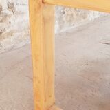 Table de ferme en orme