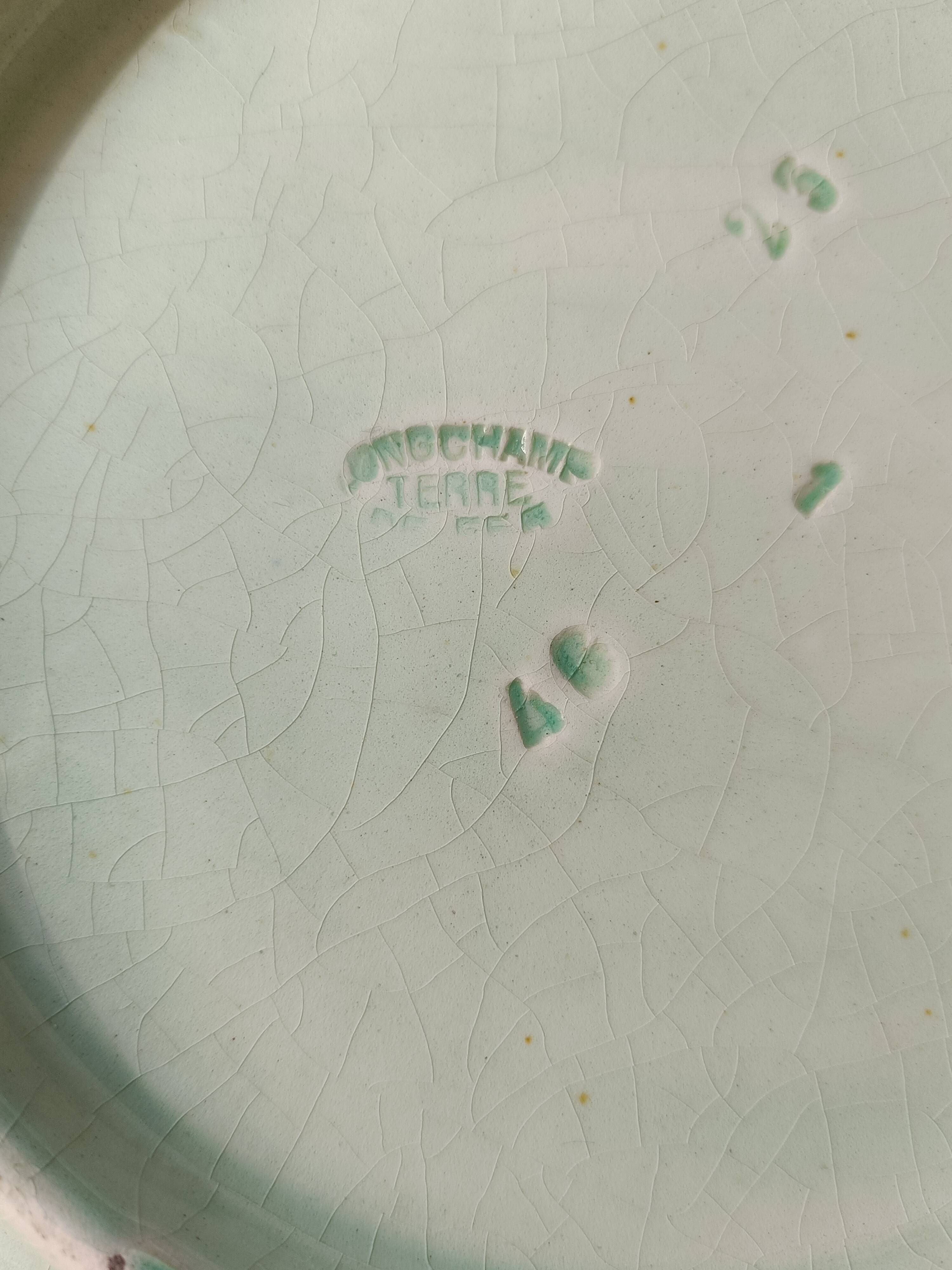 Longchamp Art Deco Iron Earth Dish