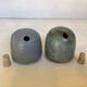 Salt and pepper handmade ceramic