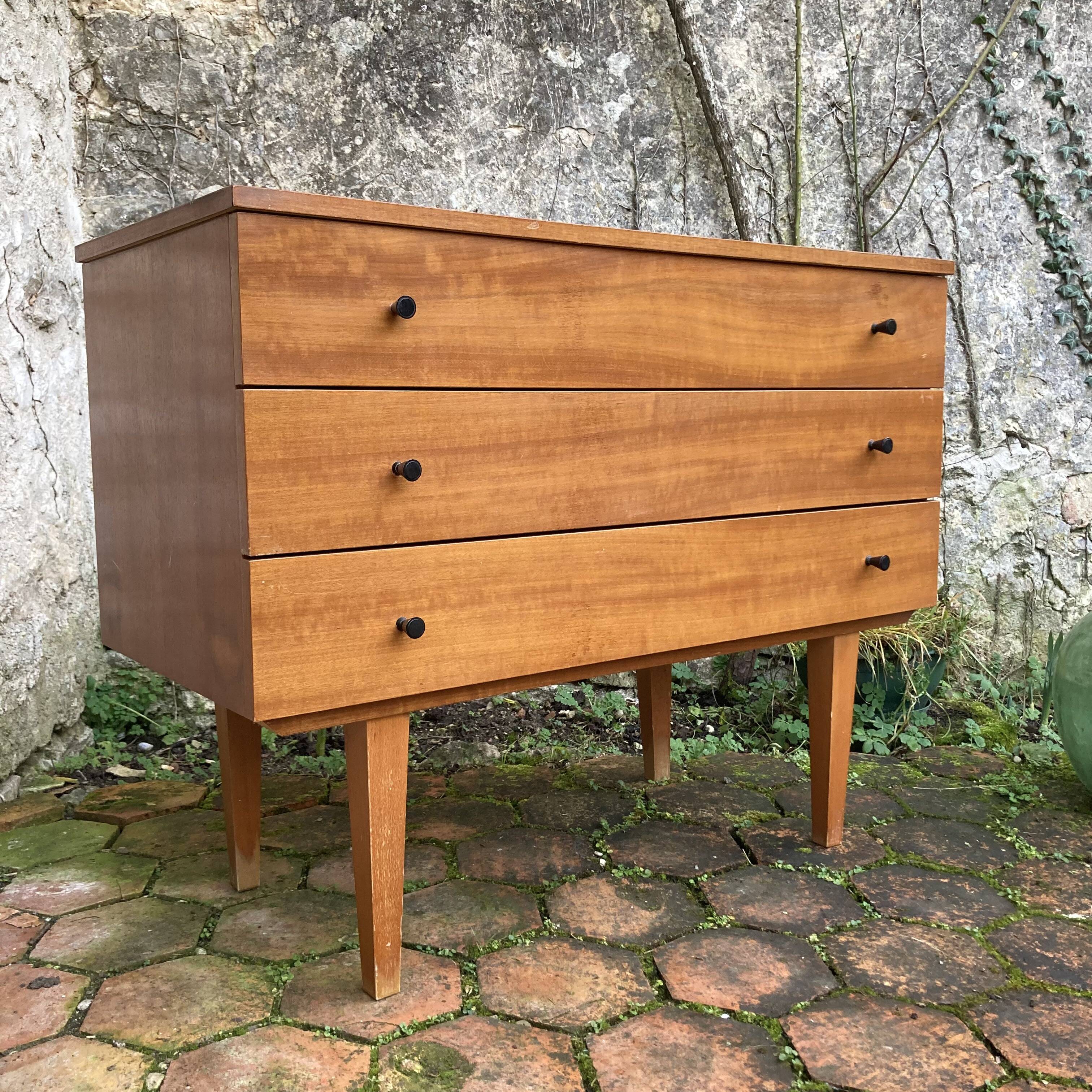 Vintage Scandinavian chest of drawers